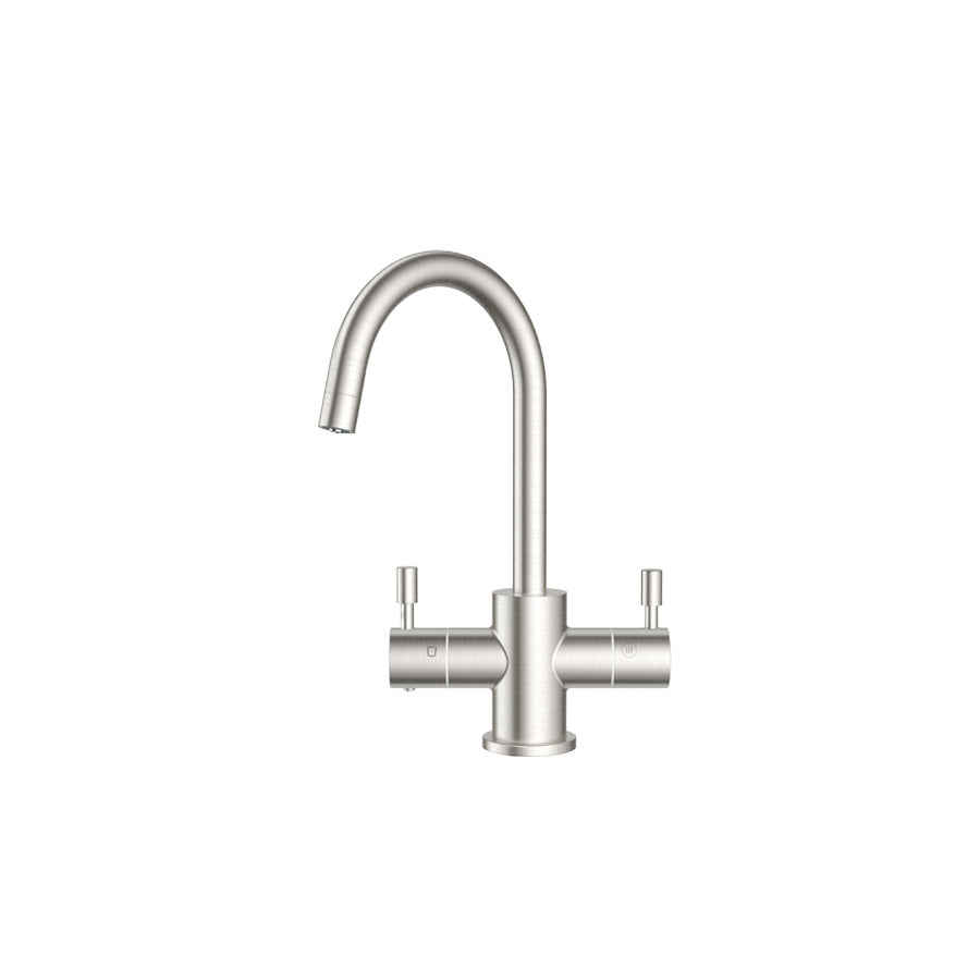 Aqua Boiler Curved Spout Tap - 2 Way Boiling + Ambient