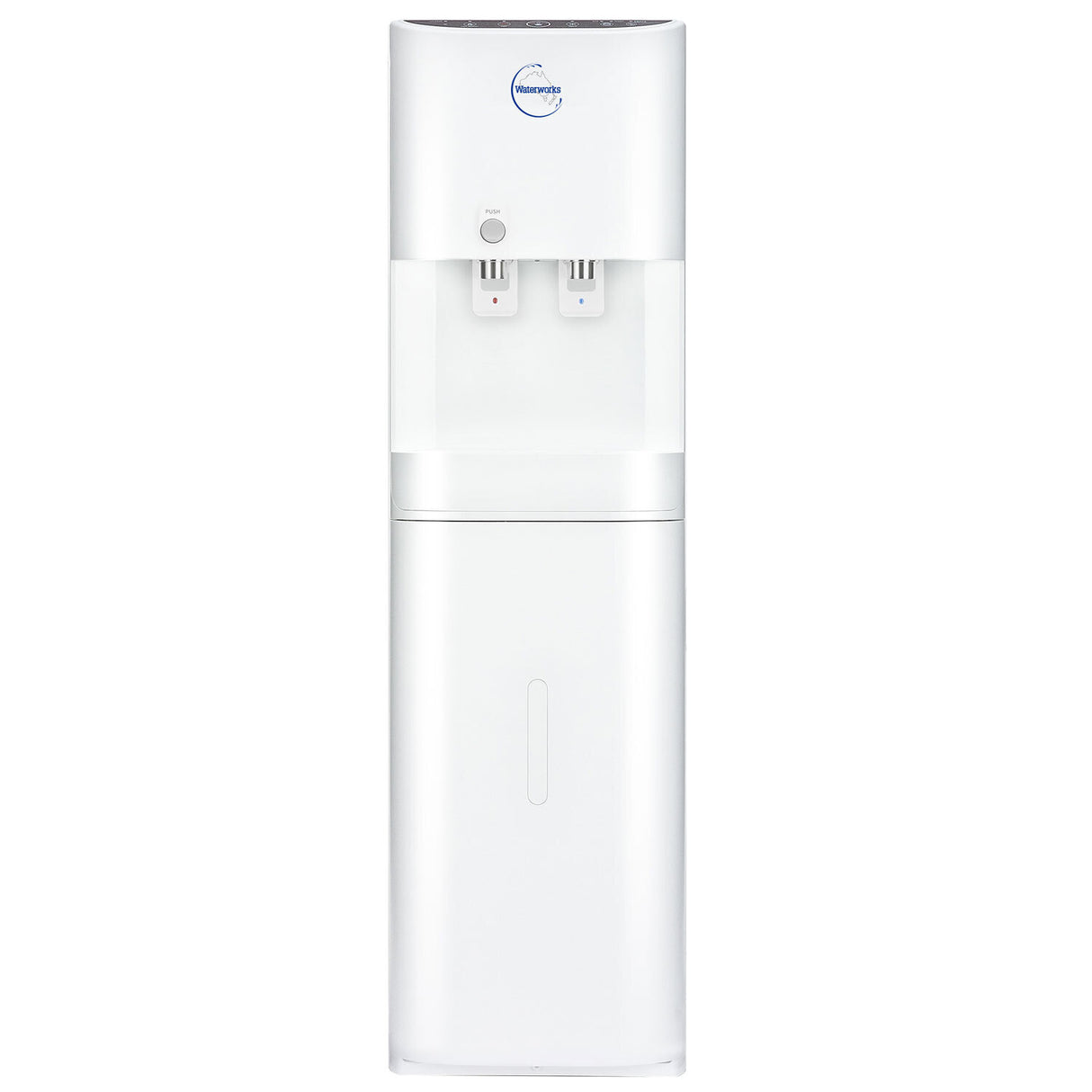 Waterworks Classic Freestanding Bottom Load Water Cooler - Hot and Cold