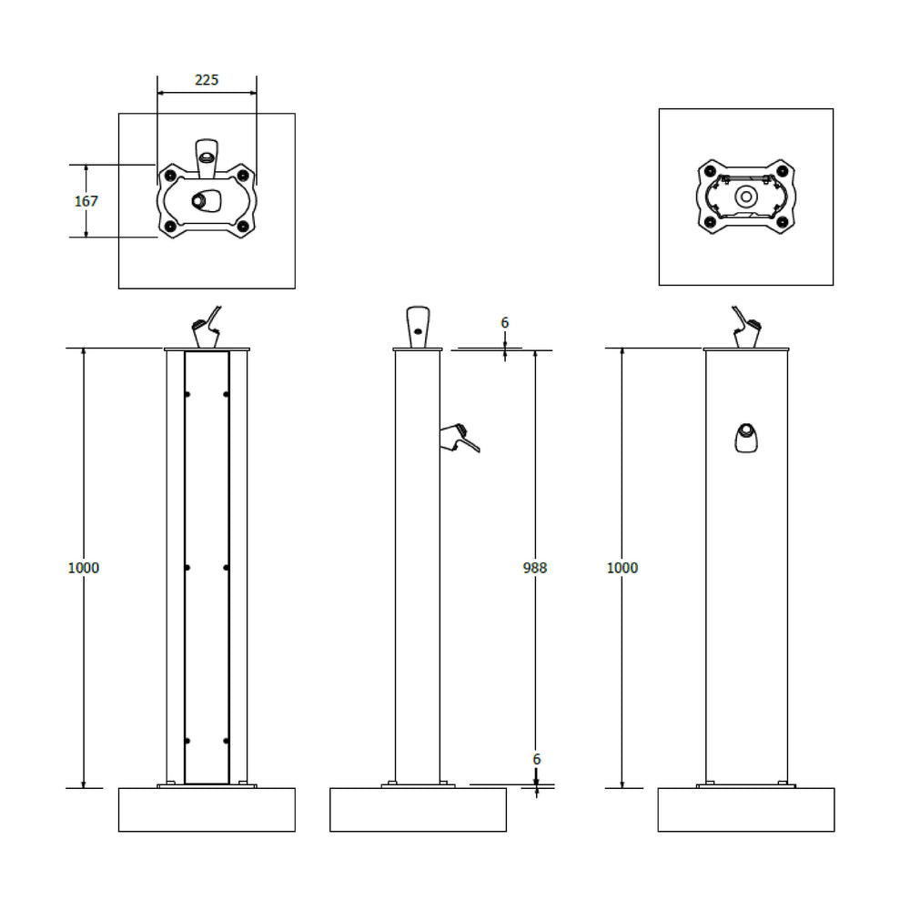 Hydrate AZ340 Bubbler and Bottle Filler.