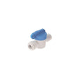 John Guest Shut Off Valve 3/8" M x 3/8" Tube.