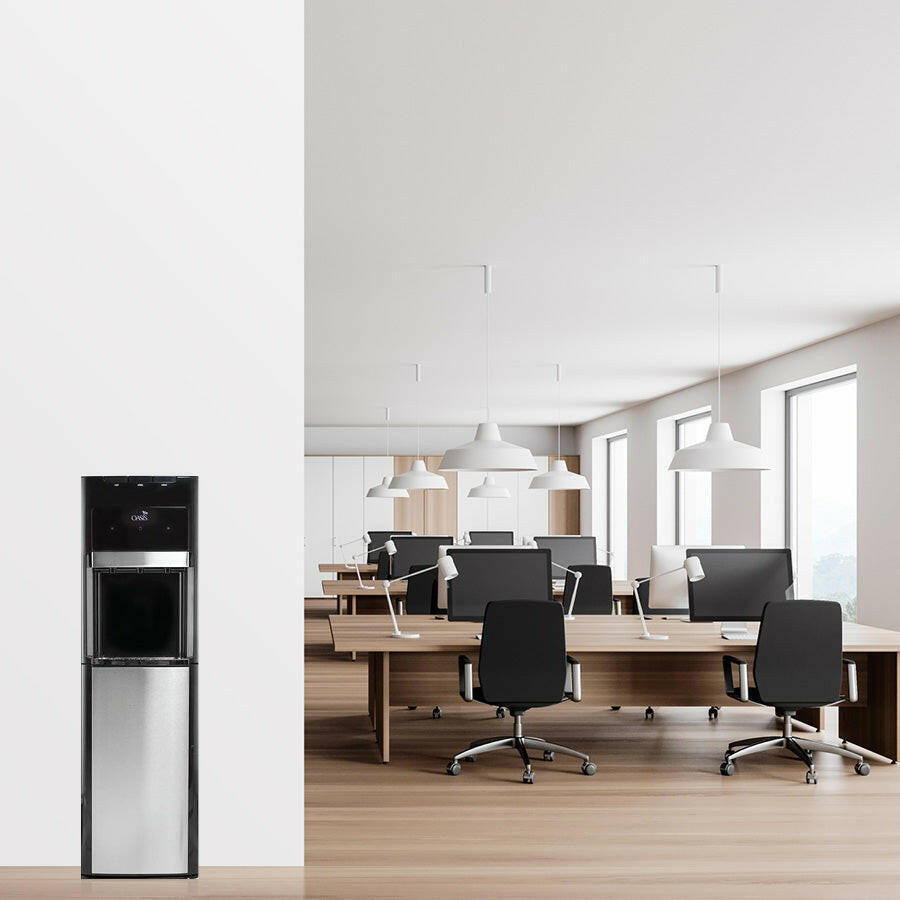 Oasis "Mirage" Freestanding Dual Water Cooler.