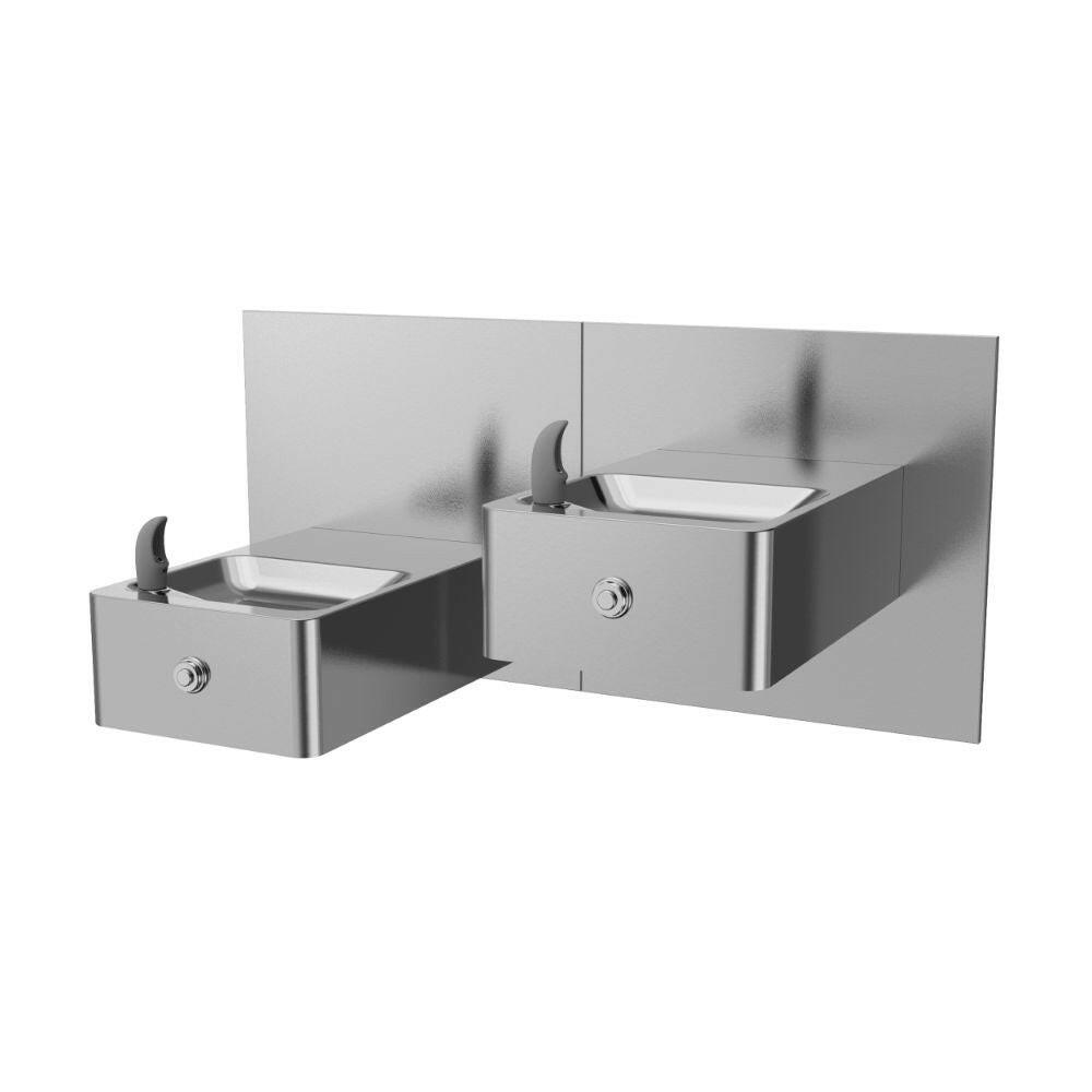 Oasis VersaCooler Split-Level Heavy-Duty Vandal-Resistant High-Traffic Modular Drinking Fountain.