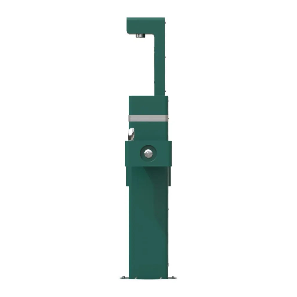 Oasis Outdoor Dual +2 Manual, Non-Refrigerated Hydration Station Combo