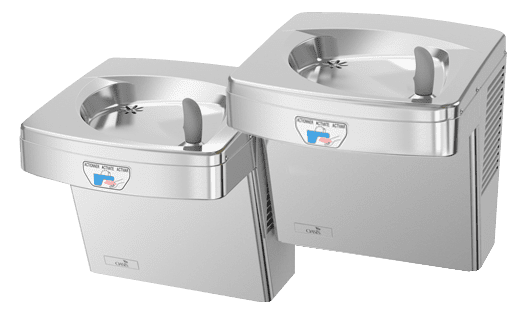 Oasis VersaCooler Drinking Fountains On-Wall Sink Type Split Level.
