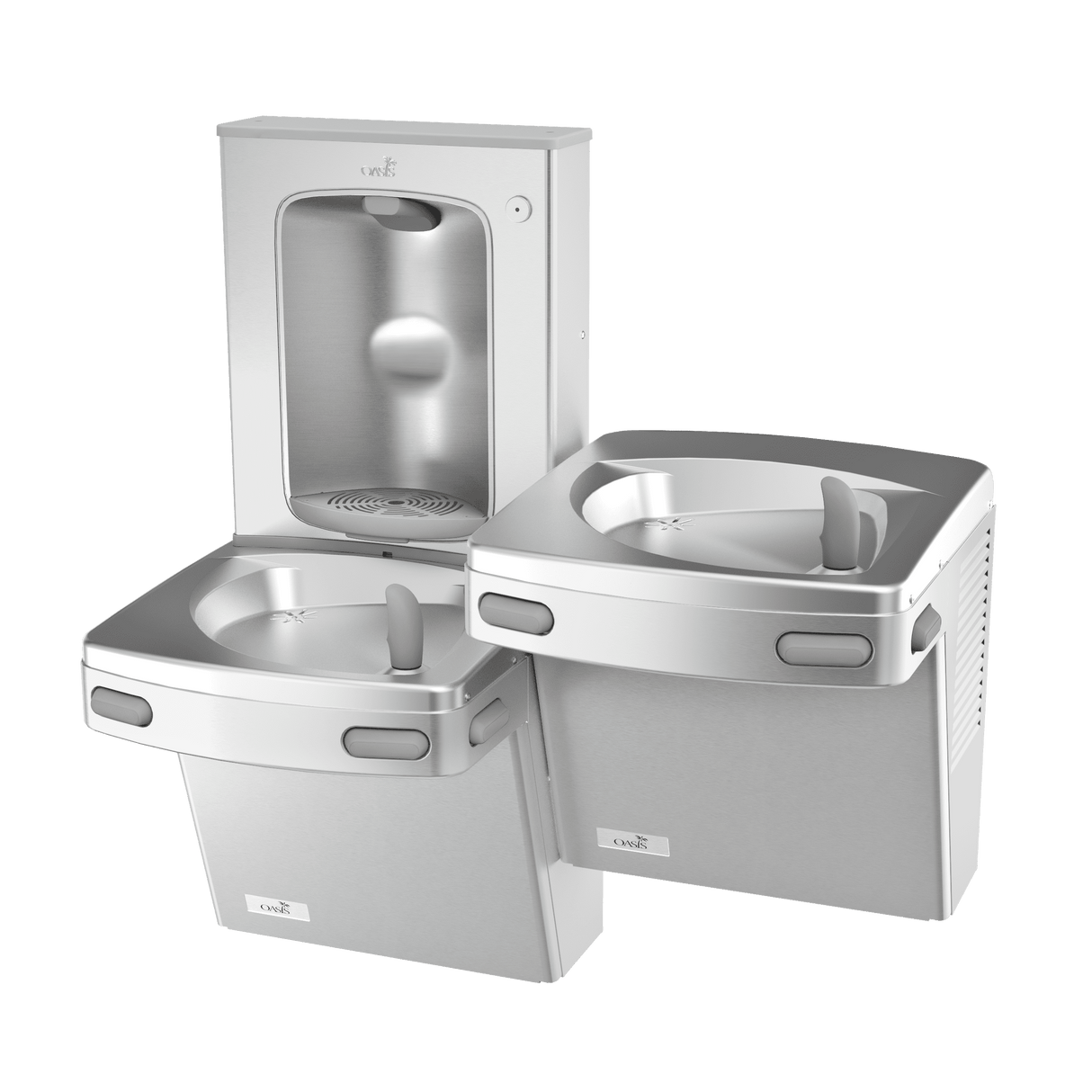 Oasis Manual Split-Leve Hydration Station Combo.