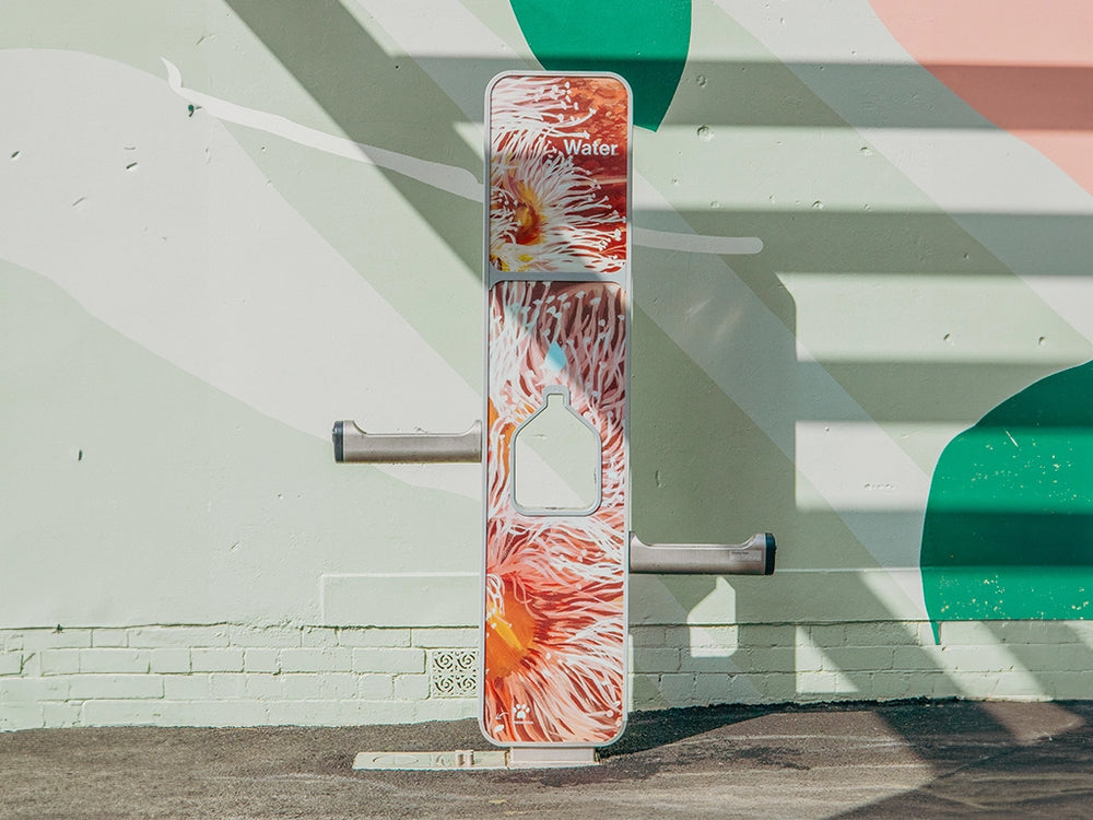 Meetpat Permanent Refill Station - Ground Mounted.