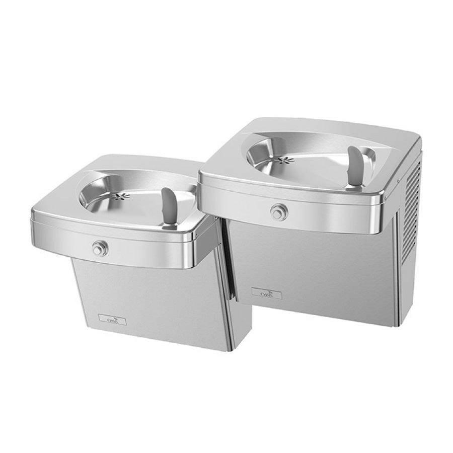 Oasis VersaCooler Vandal Resistant Dual Height Wall-Mounted Drinking Fountain.