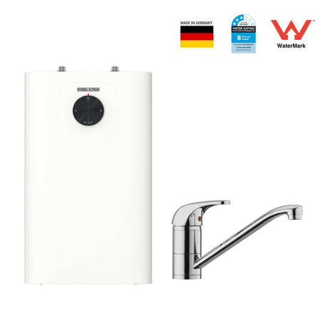 SNU Plus Open Vented Compact Storage Water Heaters & Taps.