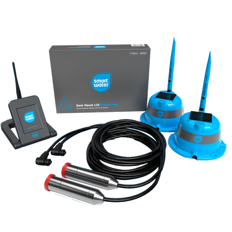 Tank Smart Water Starter Pack with Desktop LCD.