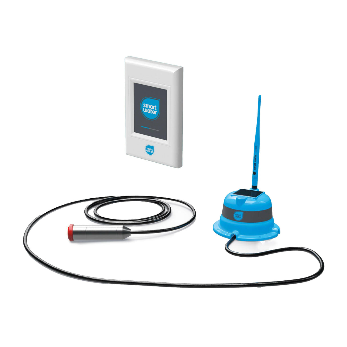 Tank Smart Water Starter Pack with Wall Mount LCD.