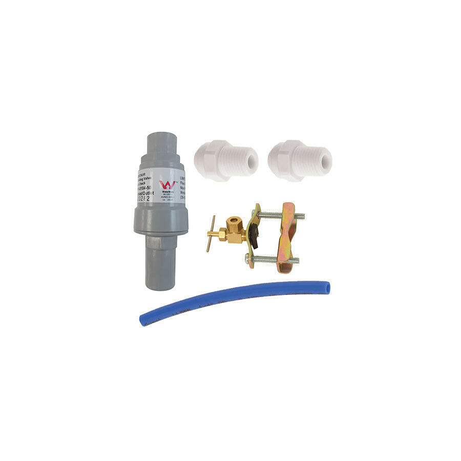 Under Bench Plumbing Kit with Take Off Valve.
