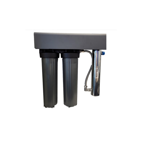 Aqua "Black Series" UV System - 3 Stage Jumbo Model (418 HO Lamp), 1-3 Bathrooms, 68lpm