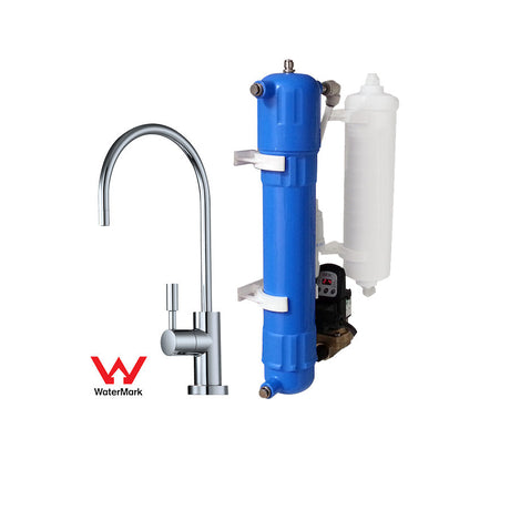 "Aqua" Under Bench Ultrafiltration Automatic Back-flushing System with “Titanium” Faucet