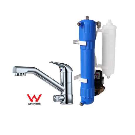 "Aqua" Under Bench Ultrafiltration Automatic Back-flushing System with Tri Flow “Designer" Mixer