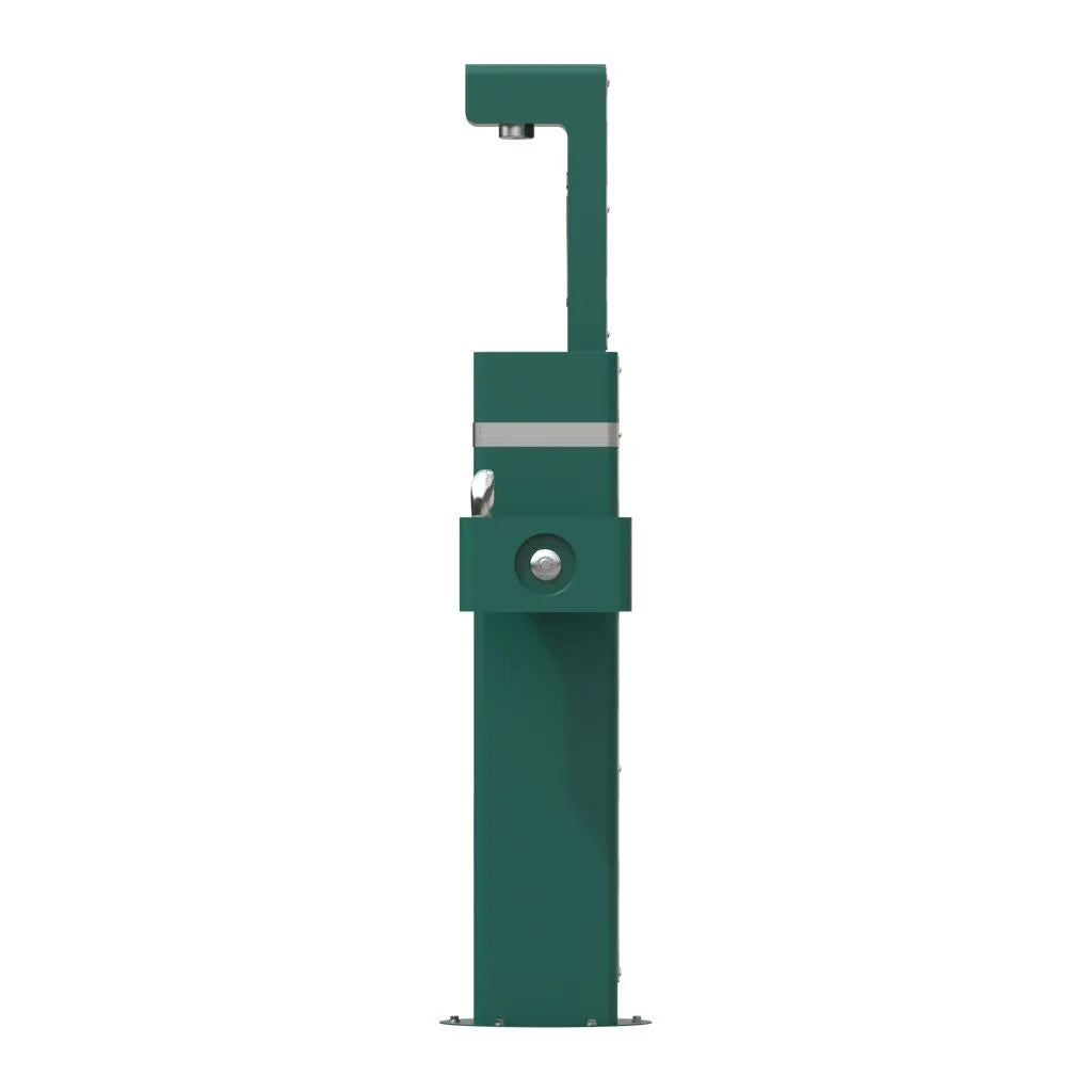 Oasis Outdoor Dual+1 Manual, Non-Refrigerated Hydration Station Combo