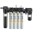 EVERPURE® HIGHFLOW System - Quad Manifold Includes 20" Pre Filter, 7FC5 Filters and SS-10 Scale Inhibitor