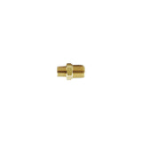 Hex Nipple - Brass.