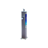 Hydrate Outdoor Slimline Drinking Fountain with Bubbler and Bottle Filler
