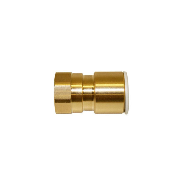 JG “Brass” Female Connector 22mm x 3/4”