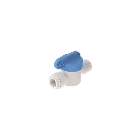 John Guest Shut Off Valve 3/8" M x 3/8" Tube.