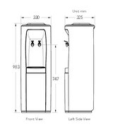 Oasis "Atlantis" Freestanding Inline Water Cooler