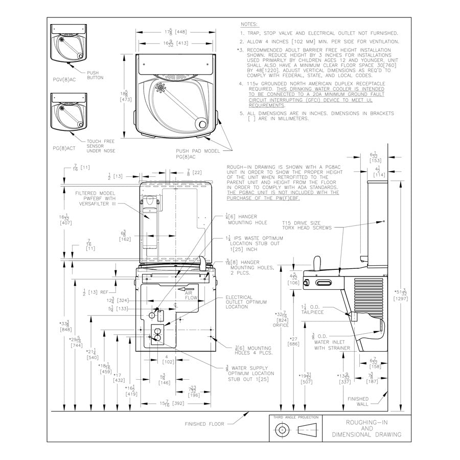 Oasis VersaFiller Contactless Bottle Filler Retrofit Kit