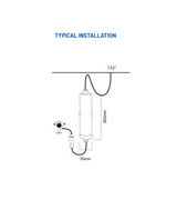 Under Bench Water Purifier System With KDF/GAC Inline Filter (Mains Water)