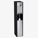 Signature Free Standing Inline Sparkling & Chilled - Black/Silver (Reusable 7.5 Litre CO2 Bottle Included)