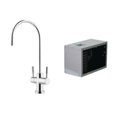 WATERWORKS® Under Bench Inline Chiller System with "Titanium" 2 Way Tap includes Installation Kit (IFGAC Filter)