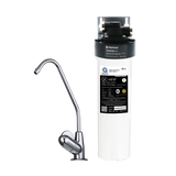 Under Bench High-Flow Inline Filter with Tap