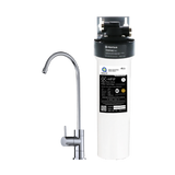 Under Bench High-Flow Inline Filter with Tap