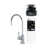 Under Bench High-Flow Inline Filter with Tap