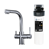 Under Bench High-Flow Inline Filter with Mixer