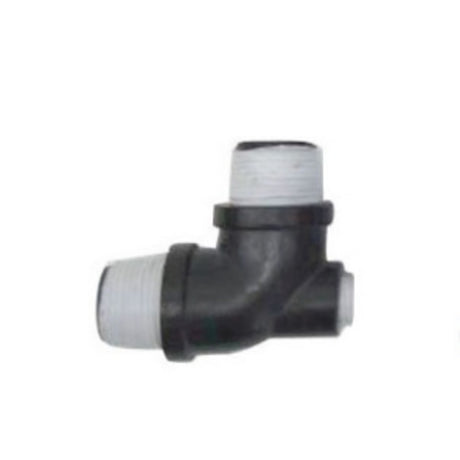 Hose Barb Hex Elbow 1/2" x 5/8" for Homespring