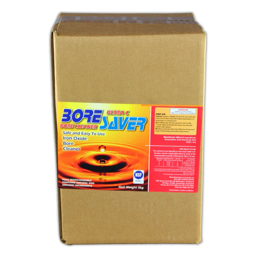 Boresaver Ultra C Iron Cleaner.
