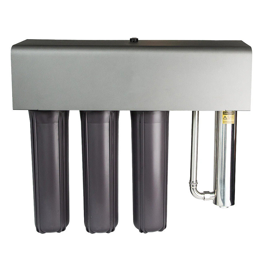 Whole House Aqua Klarify UV "Jumbo" 2 Stage/3 Stage Covered System