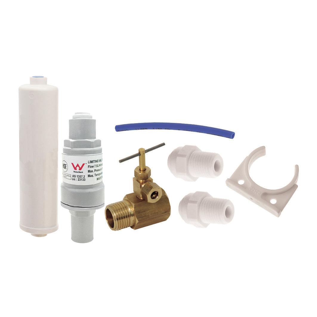 Inline Water Cooler Kit - Flexi Hose Take Off Valve includes IFKDF-L (Mainswater)